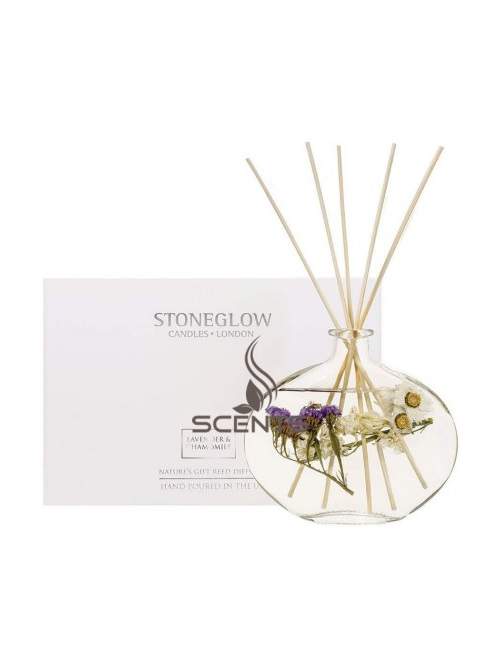 Ароматический диффузор Stoneglow Лаванда и Ромашка (Lavender & Chamomile), Natures Gift